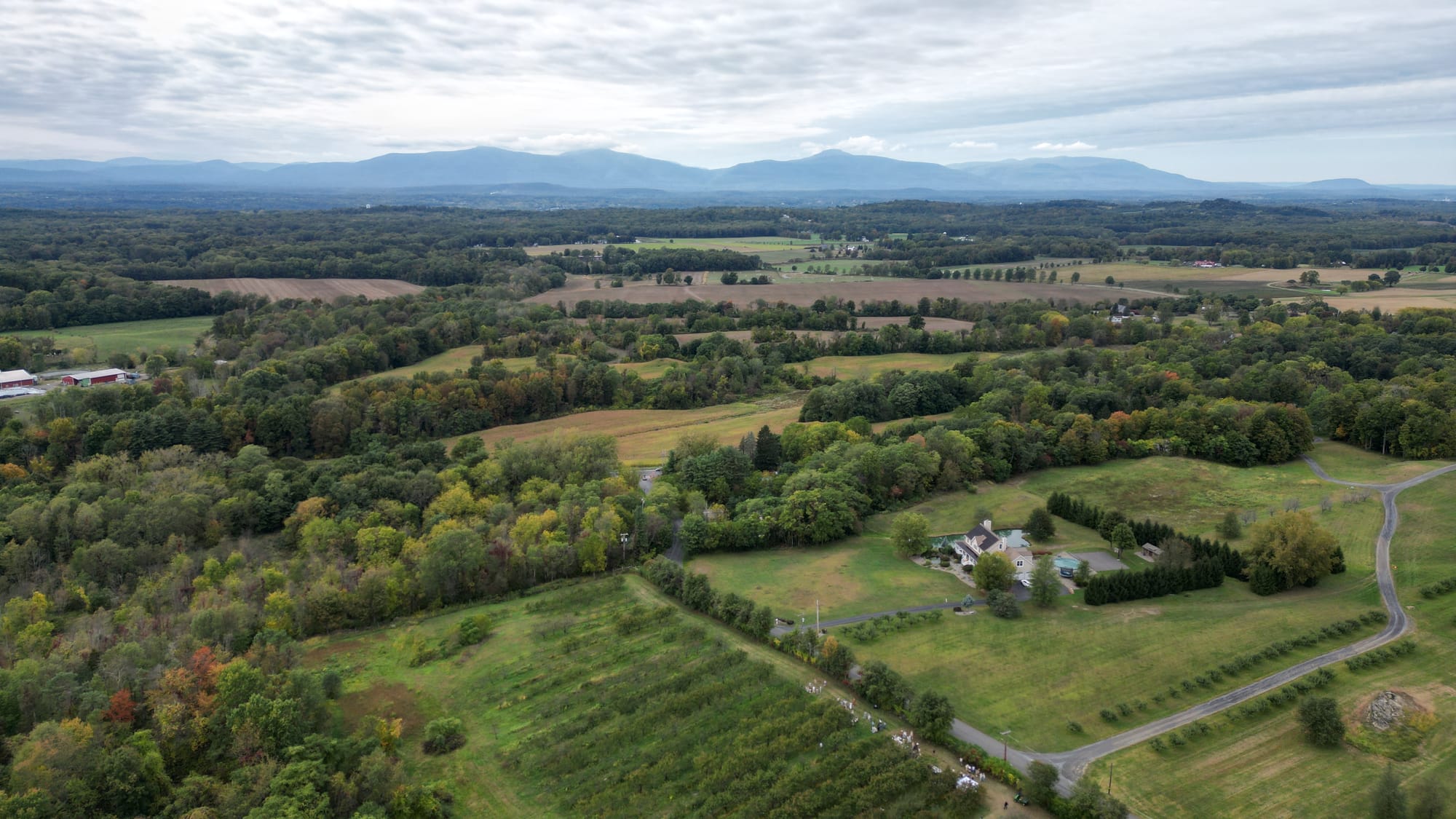 Royalty-free Hudson Valley drone video for everyone