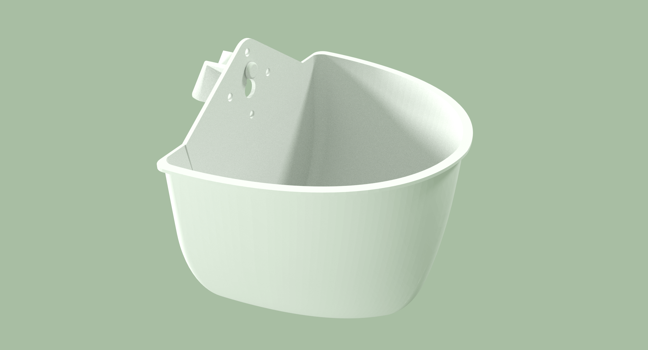 A CAD rendering of a Plant Seads planter