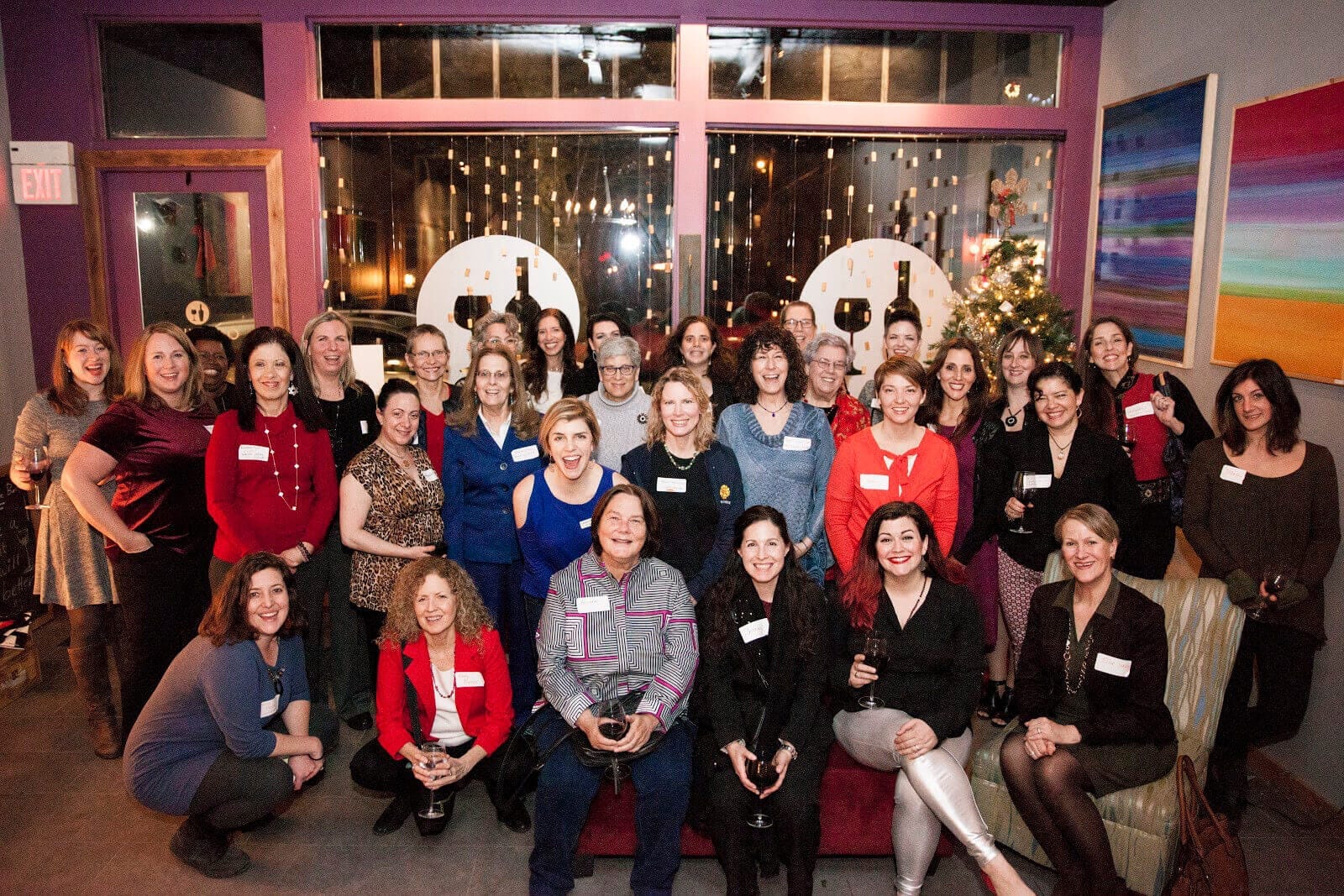 Hudson Valley Women in Business members at their 4th Anniversary Party