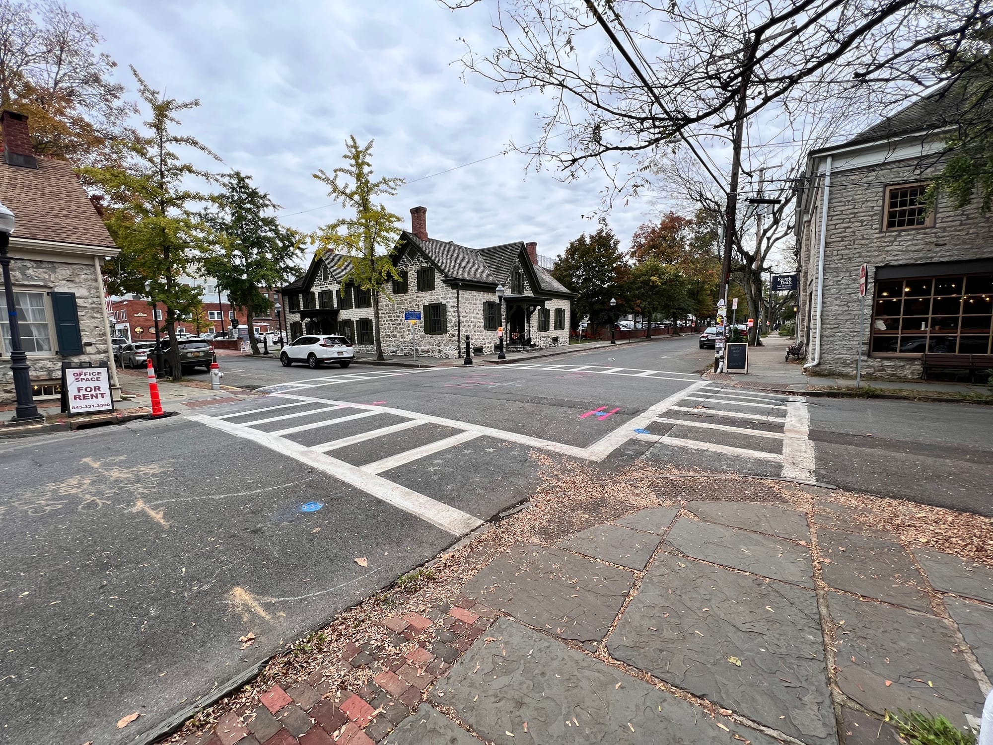 The Four Corners in uptown Kingston, NY